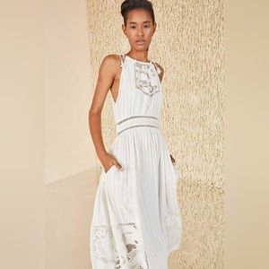 Ulla Johnson White Hania Dress | size 8